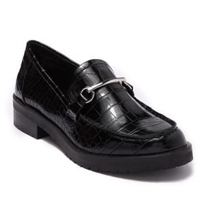 Steven Madden Black Dougie Loafer